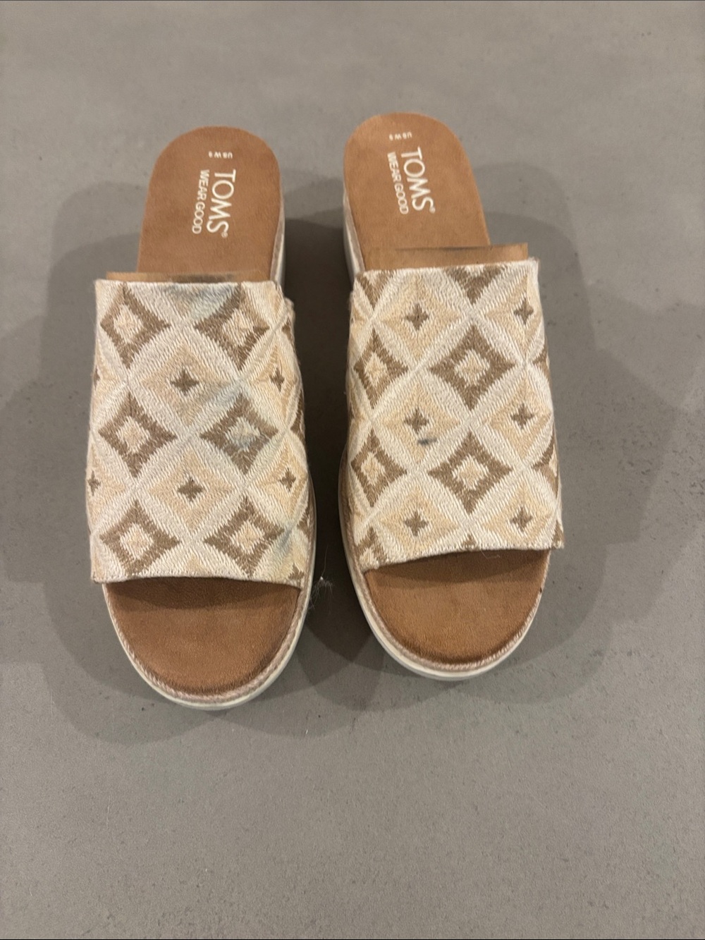 TOMS Womens Margot Mule Espadrille Casual Sandals - Picture 2 of 7